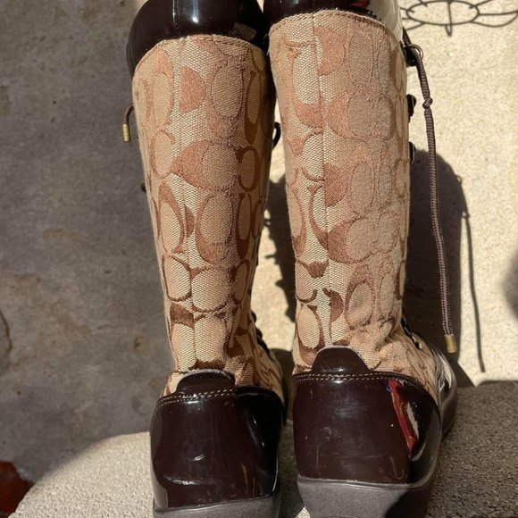 Y2k Coach Snow Boots - Picture 3 of 4